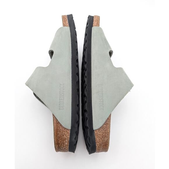 Birkenstock Arizona Big Buckle Nubuck Women's Sandals Sandcastle Size US5 EU36 - Picture 7 of 12